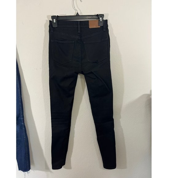 Madewell Bundle of 2 High Rise Black and Blue Skinny Jeans Size 26 - Picture 11 of 14